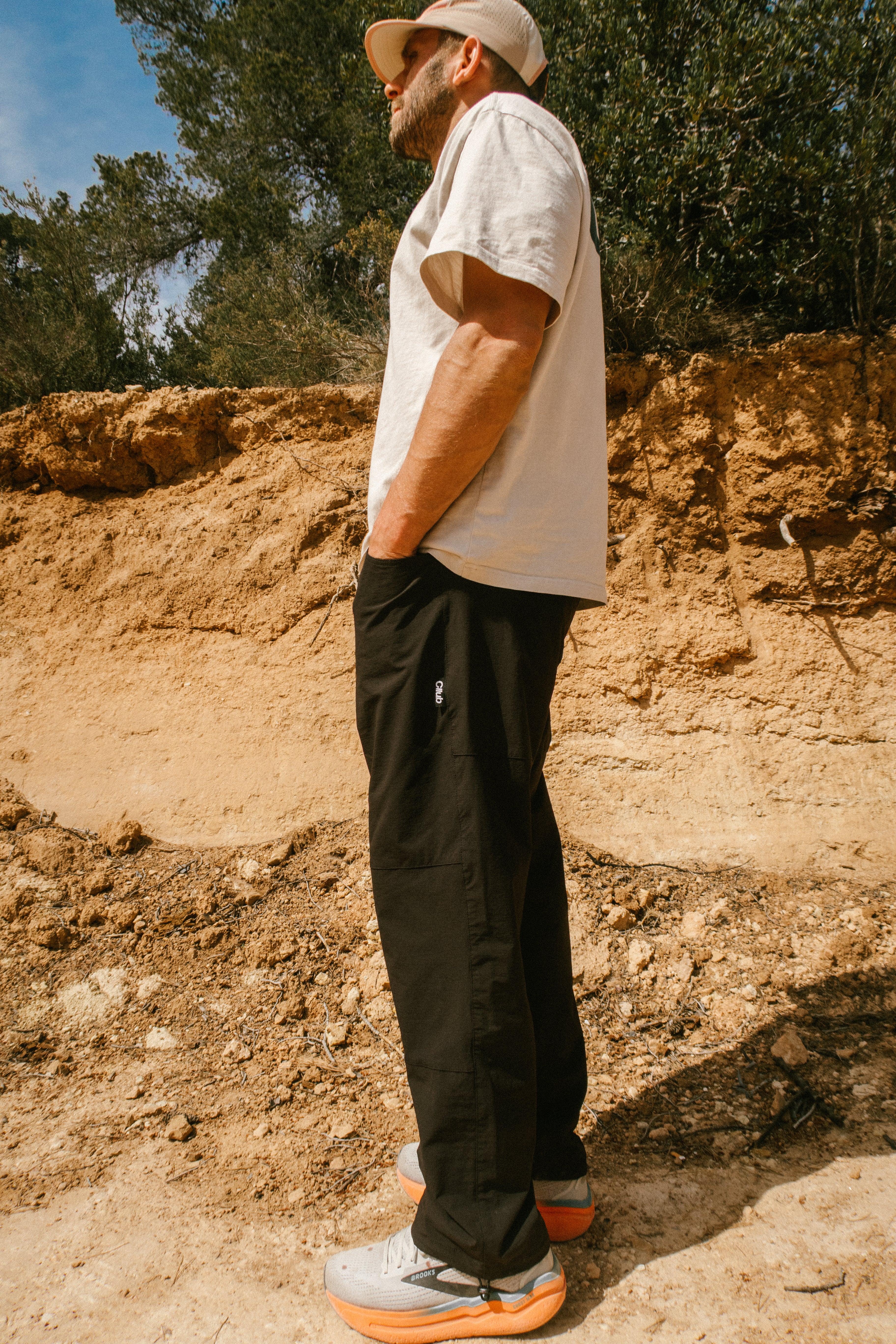 Verse Allday pant Black