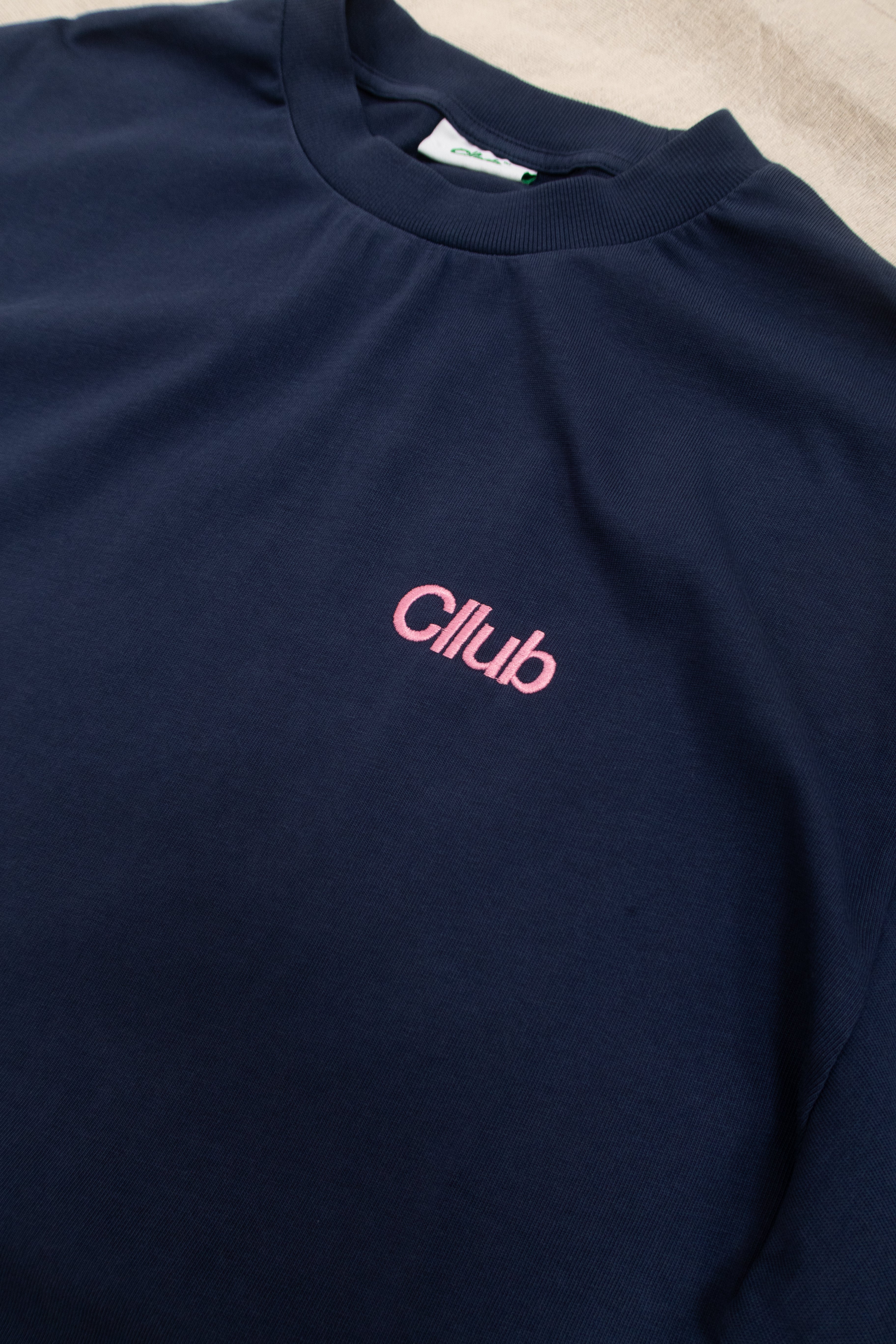 Core logo tee navy