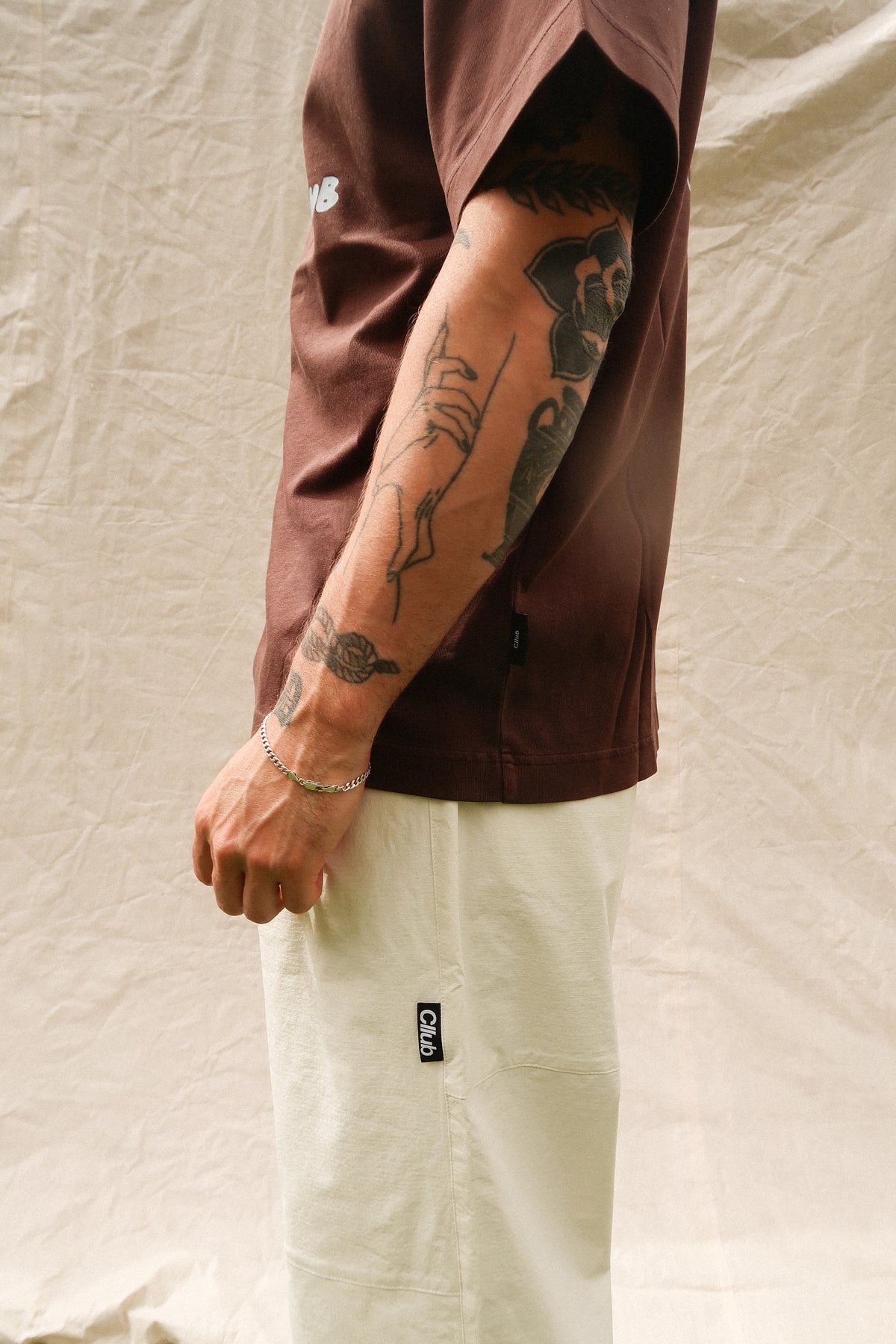 Verse Allday pant Chalk