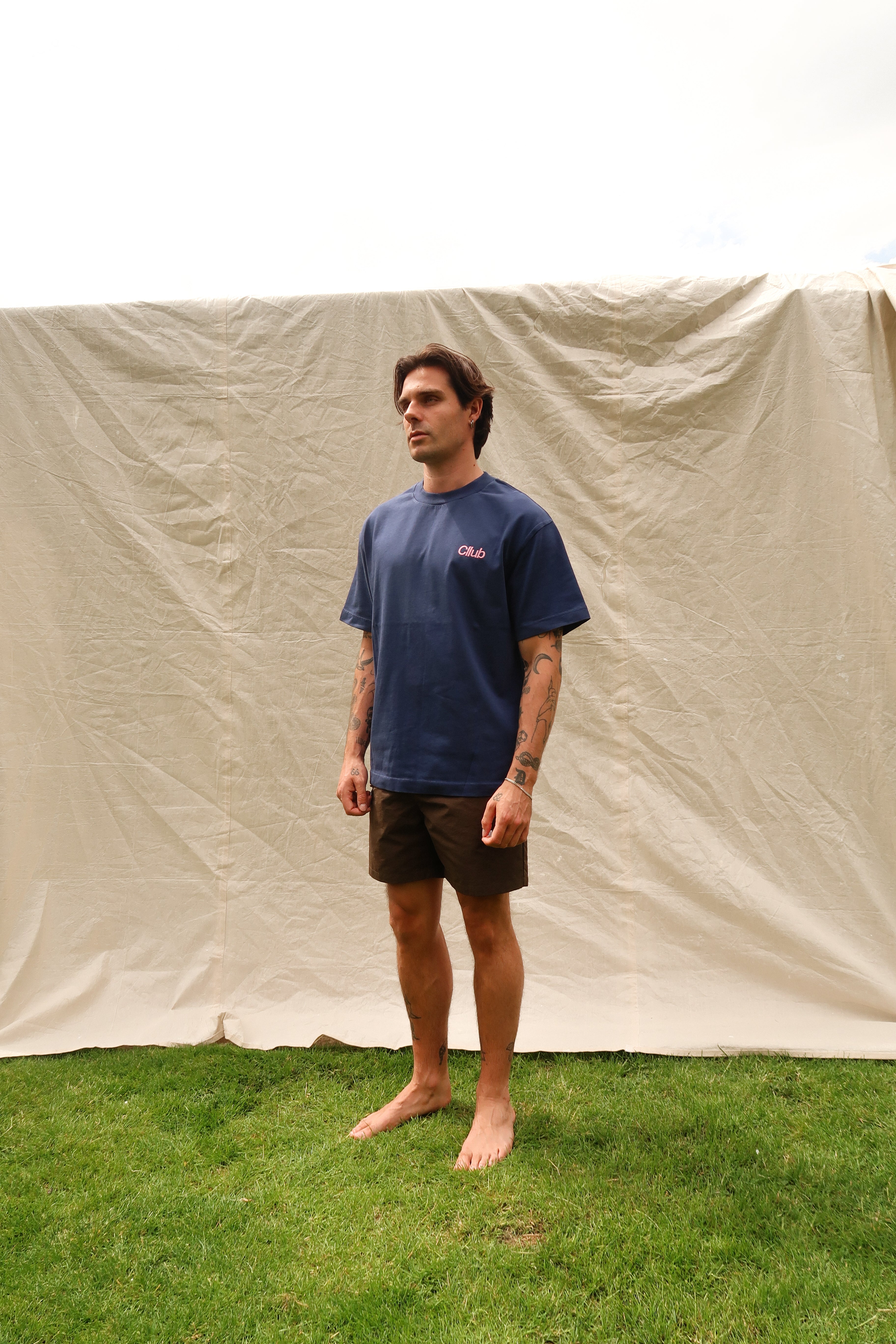 Stride ripstop shorts Mud