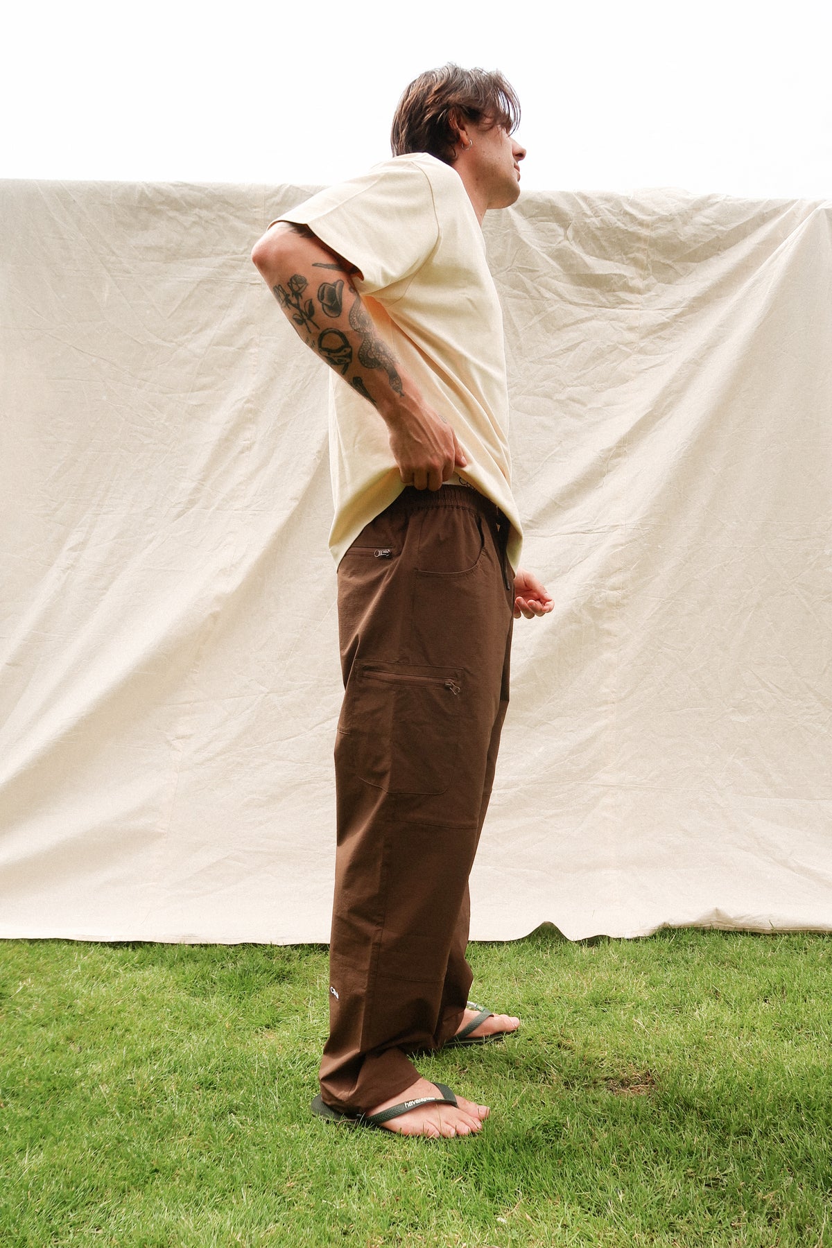Verse Allday pant bark