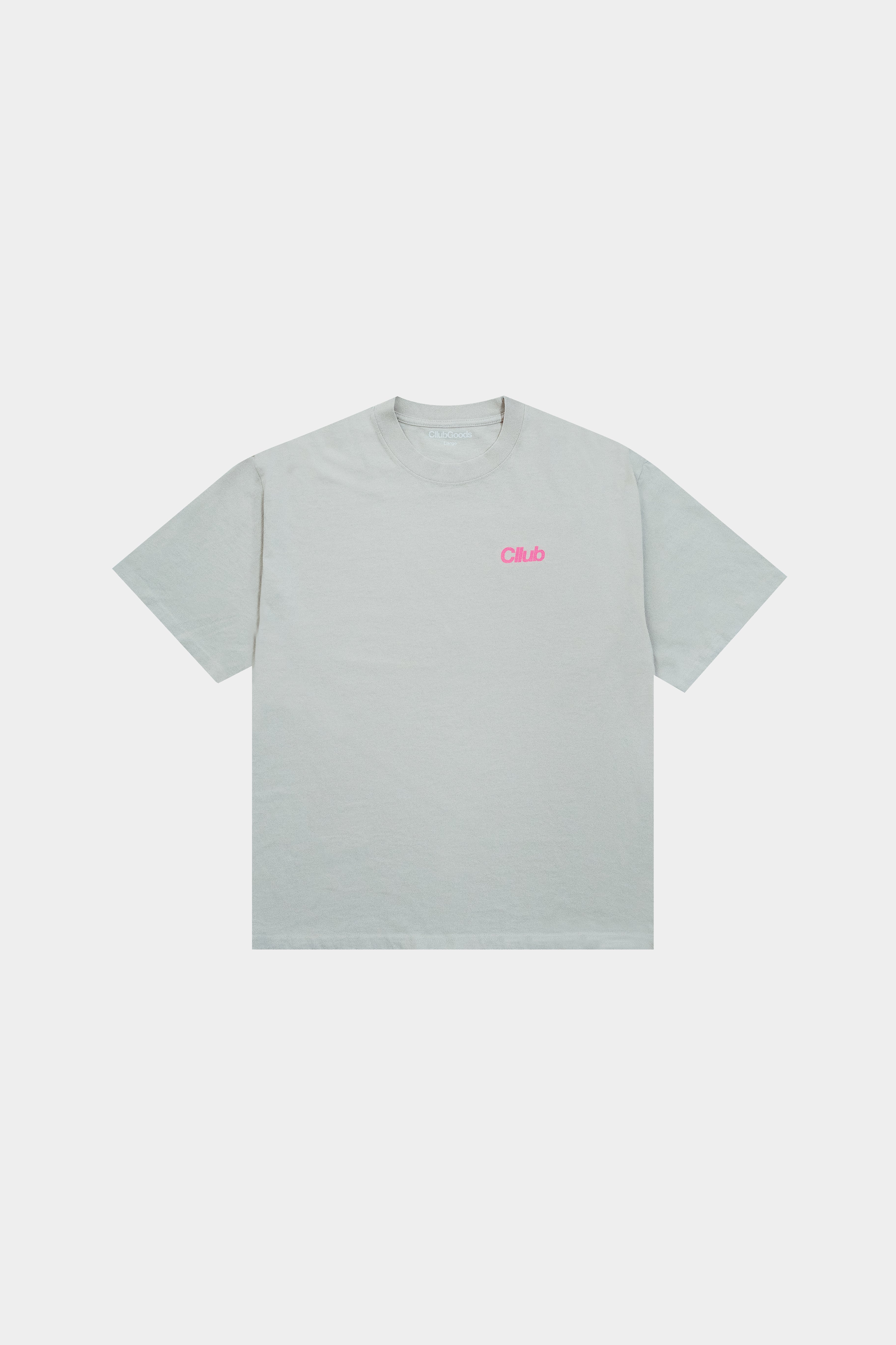 Garment dye Core T Chalk