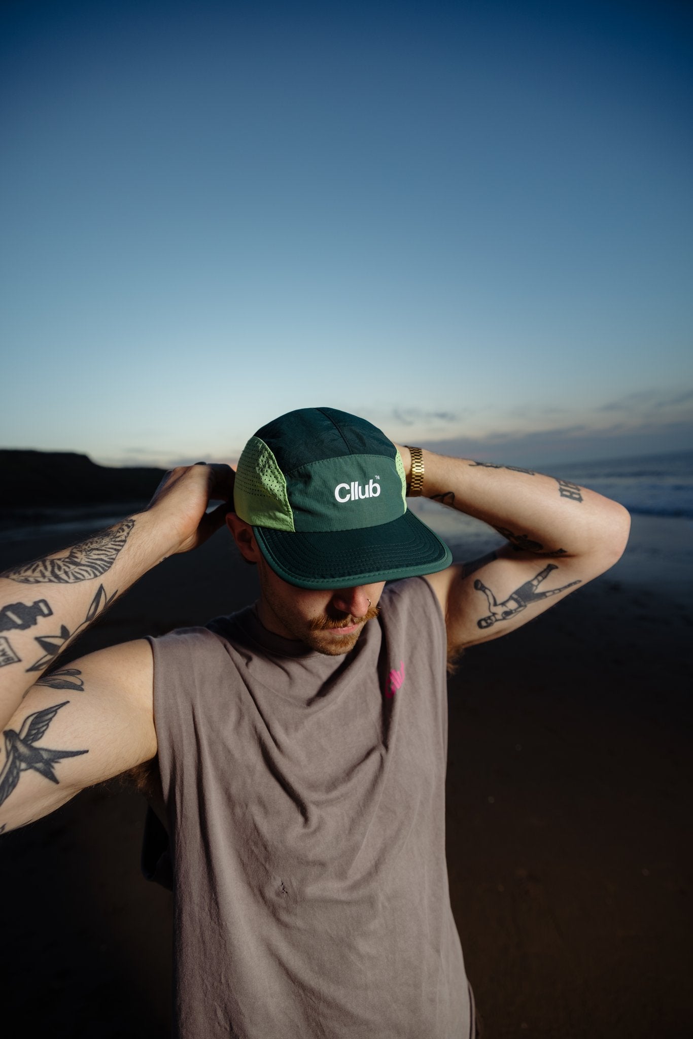 Trail beater soft brim Lime