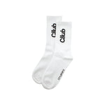 Load image into Gallery viewer, Core logo socks White
